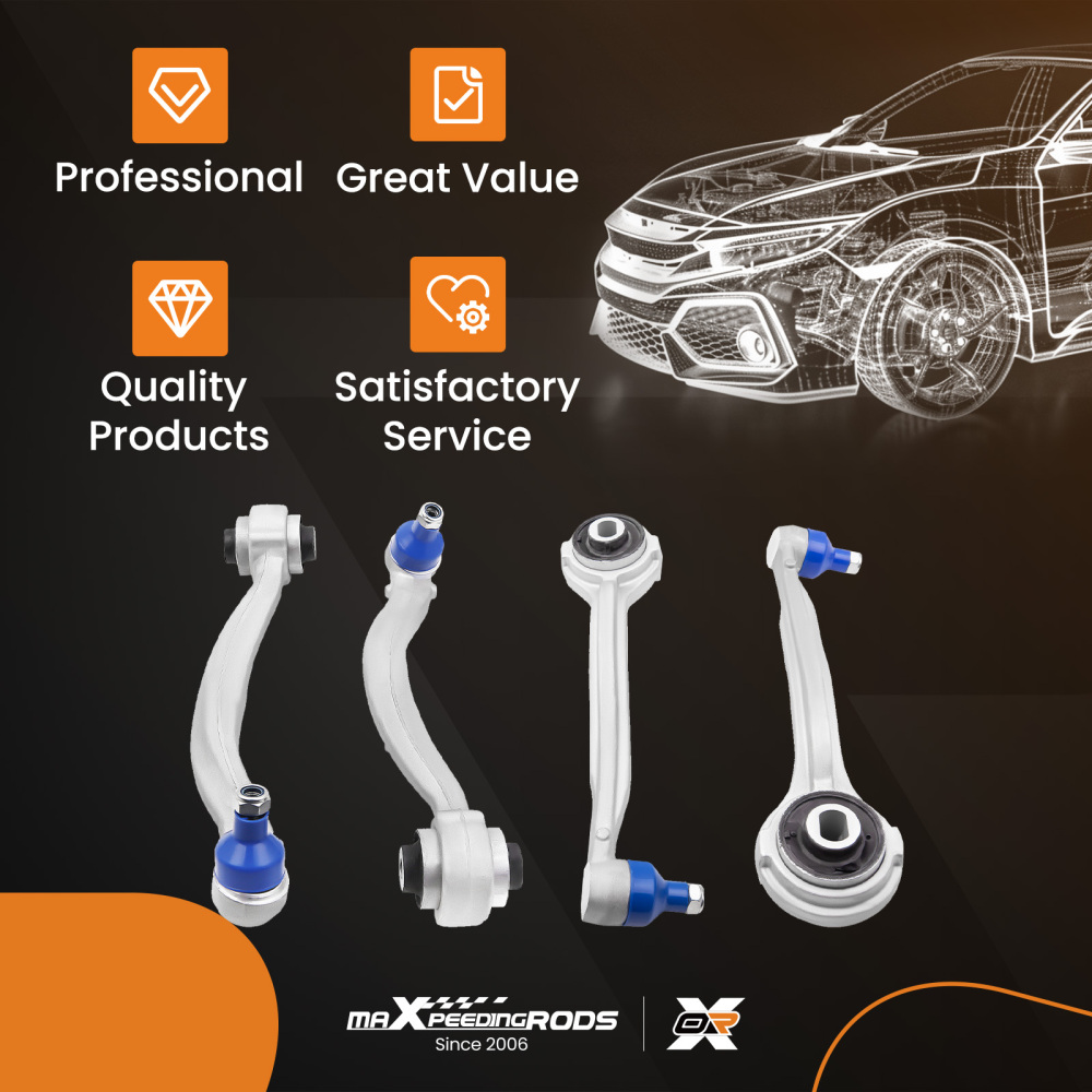 BRAS DE SUSPENSION + BARRES STABILISATRICES compatible pour MERCEDES CLASSE C CLASSE E A207