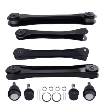 8pc Front UpperLower Control Arm Ball Joint for 1997 - 2006 compatible for Jeep Wrangler TJ