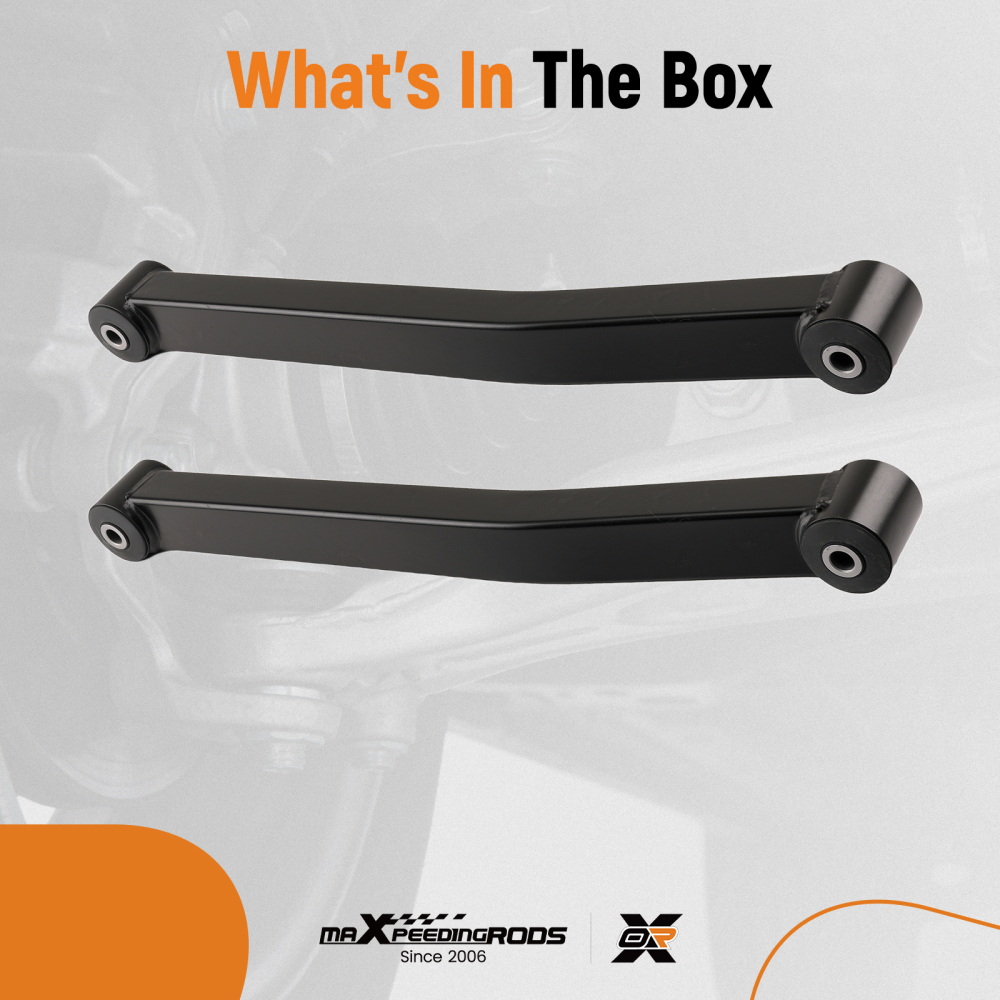 2pc Front Lower Control Arms for 2007 2008 2009 2010 -2017 2018 compatible for Jeep Wrangler JK