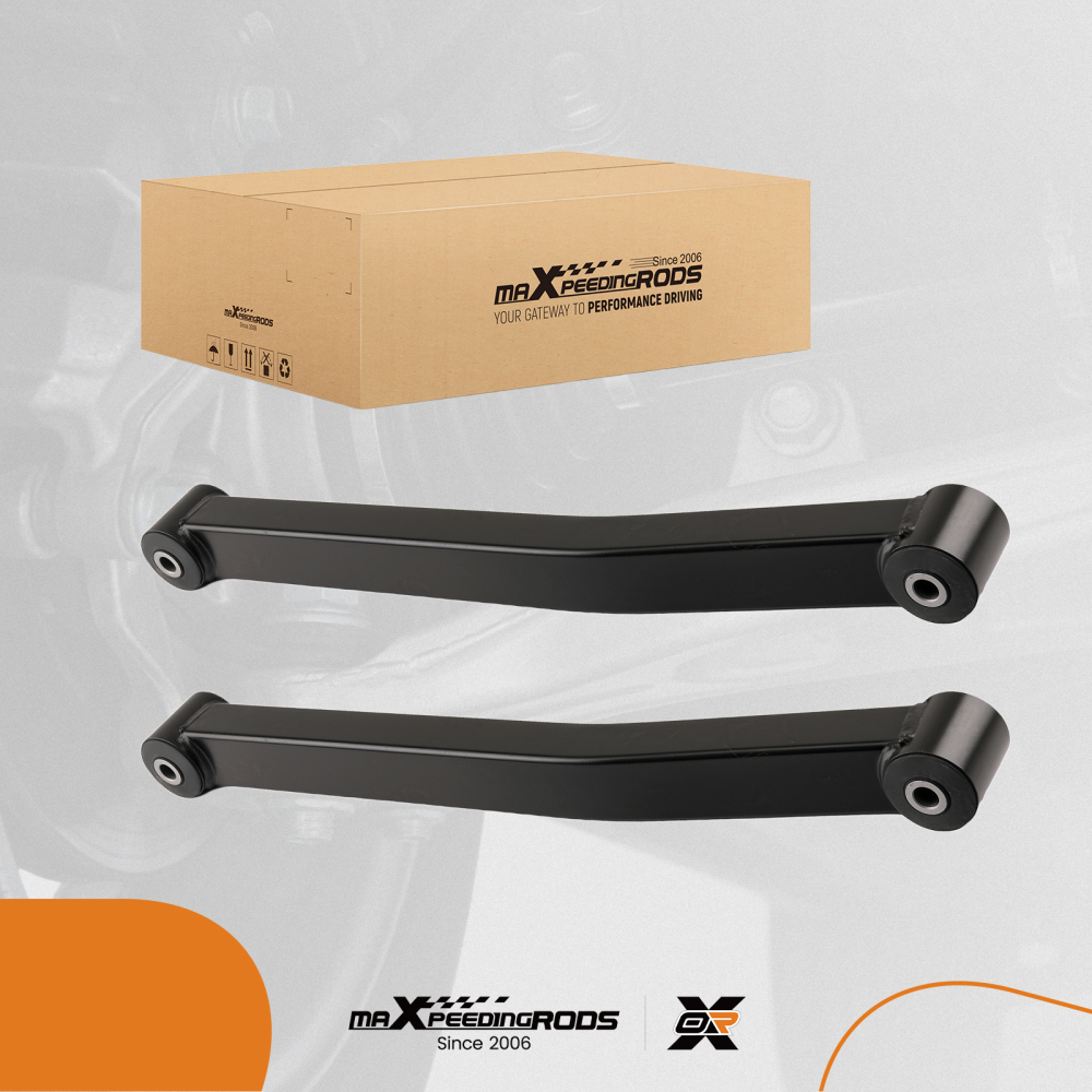 2pc Front Lower Control Arms for 2007 2008 2009 2010 -2017 2018 compatible for Jeep Wrangler JK