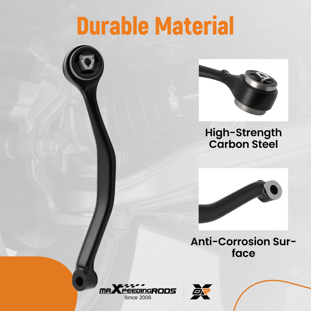 Front Lower Control Arm Assembly compatible for BMW X3 E83 2004-2010 MS10196 MS10197