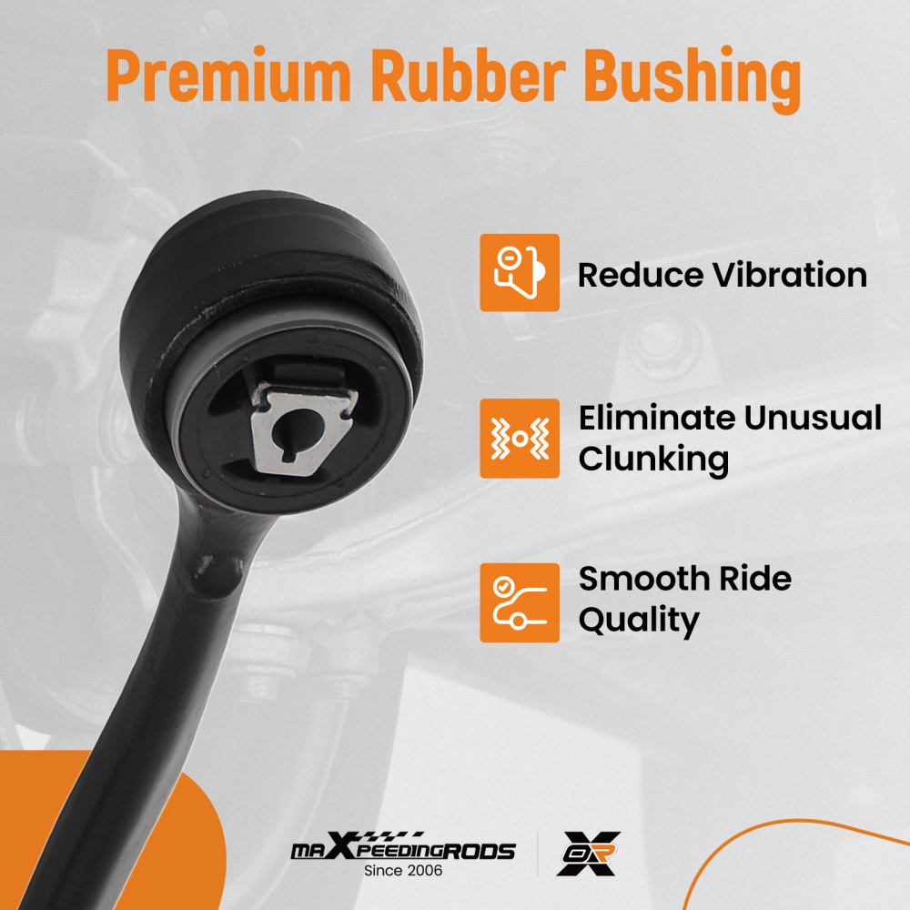 Front Lower Control Arm Assembly compatible for BMW X3 E83 2004-2010 MS10196 MS10197