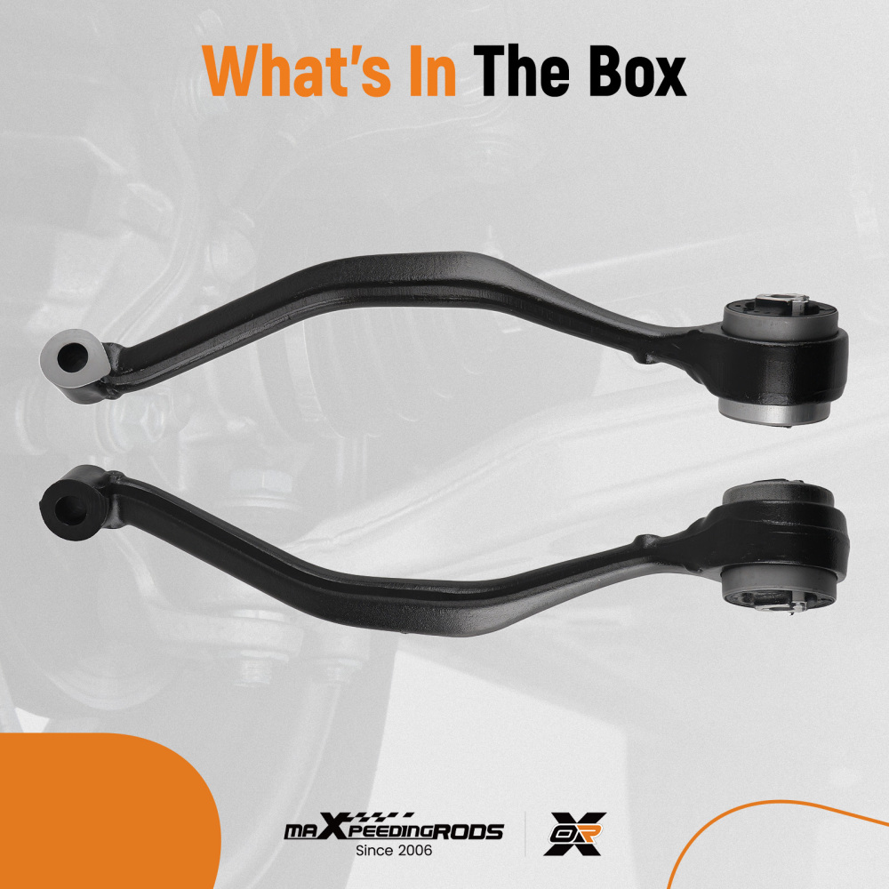 Front Lower Control Arm Assembly compatible for BMW X3 E83 2004-2010 MS10196 MS10197