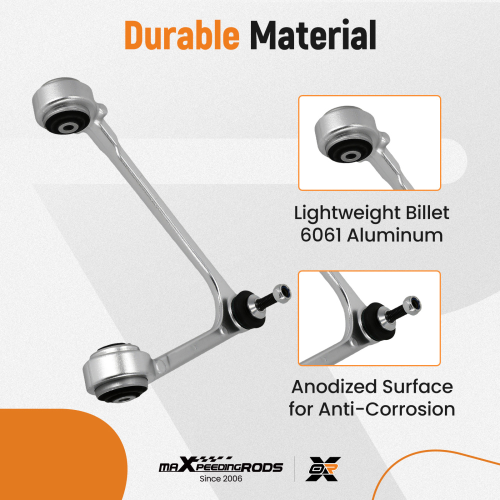 Control Arm Front Upper Left compatible for Jaguar XJ XJR 2011-2019 AW933091AB 524-521