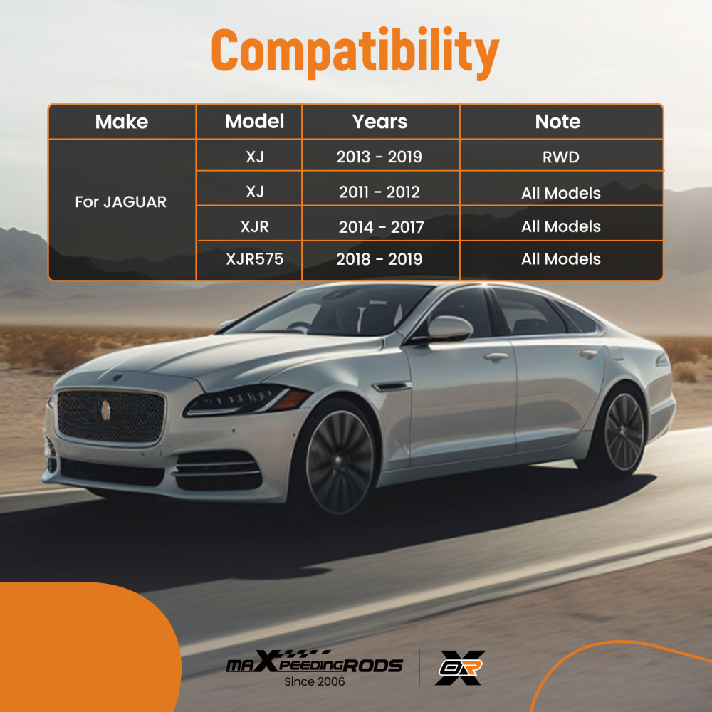 Control Arm Front Upper Left compatible for Jaguar XJ XJR 2011-2019 AW933091AB 524-521