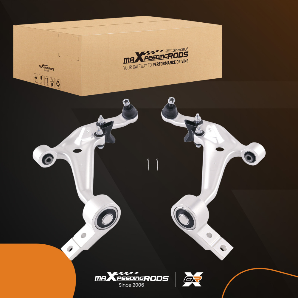 Control Arm Assembly Front Lower compatible for Nissan X-Trail 2.2 dCi 01-13 LH RH
