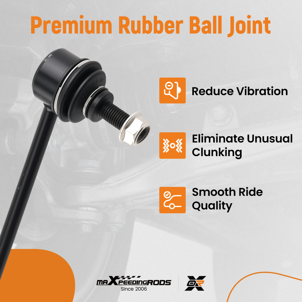 2PC FRONT ROLL BAR DROP LINK STABILISER compatible for MINI R50 R52 R53 R55 R56 R57 R58 R59