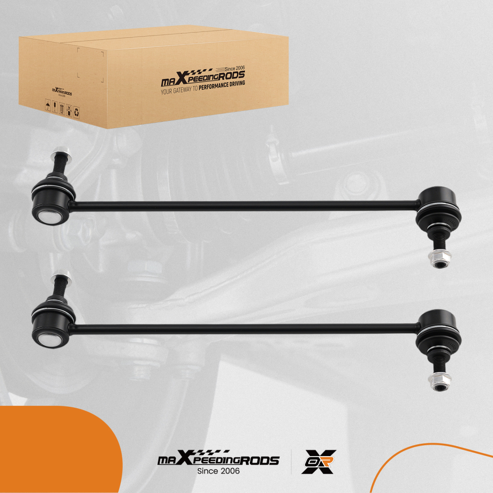 2PC FRONT ROLL BAR DROP LINK STABILISER compatible for MINI R50 R52 R53 R55 R56 R57 R58 R59