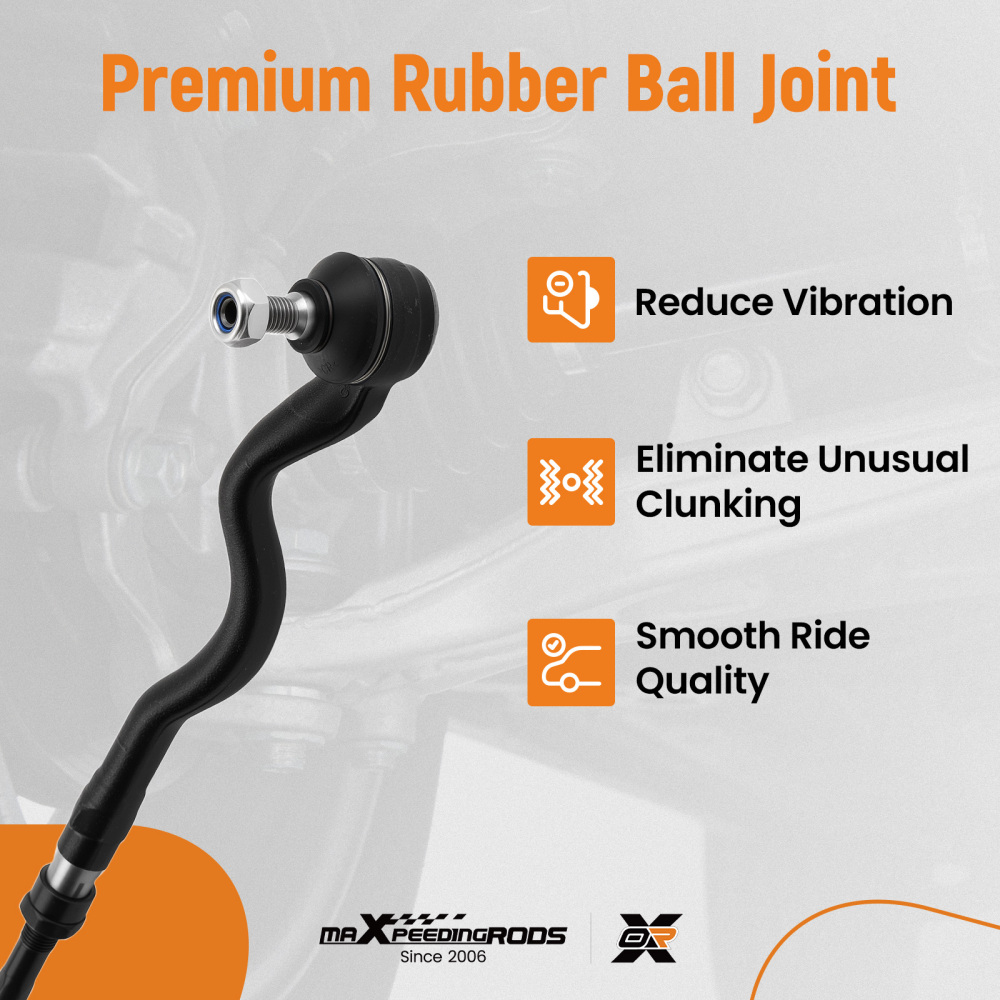 TIRANTI CON TESTA TIRANTE ANTERIORE SINISTRO E DESTRO compatibile per BMW 3ER E46 Z4 E86 E85