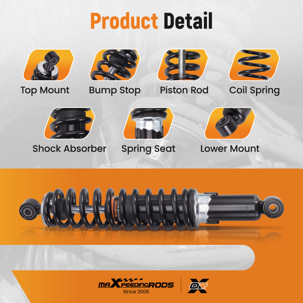 Set of Shocks compatible for Honda FourTrax Foreman 400 4x4 1995-1996 51400-HM7-003