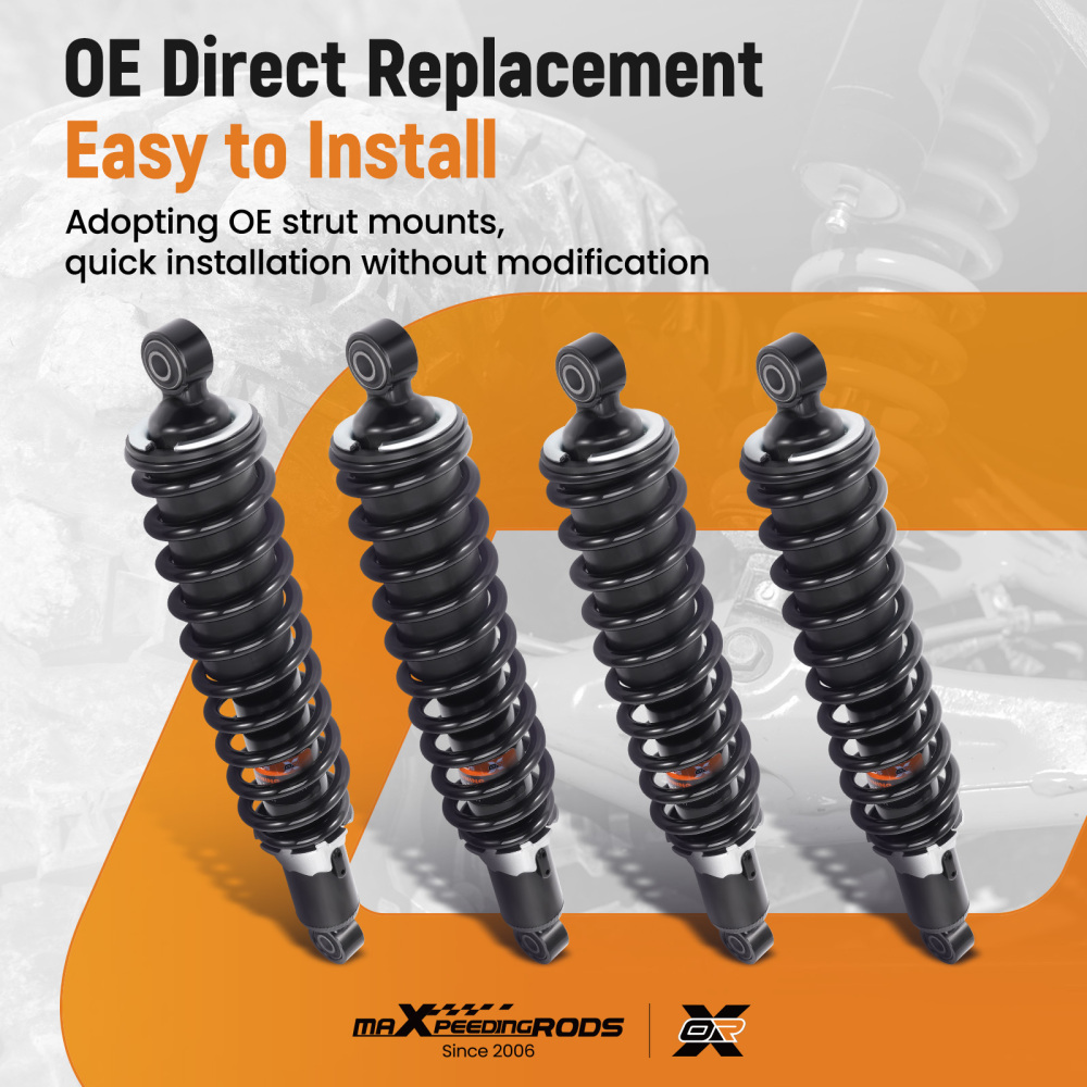 Full Set of Gas Shocks compatible for Honda Foreman 450 1998-2001 4x4 S/ES TRX450S