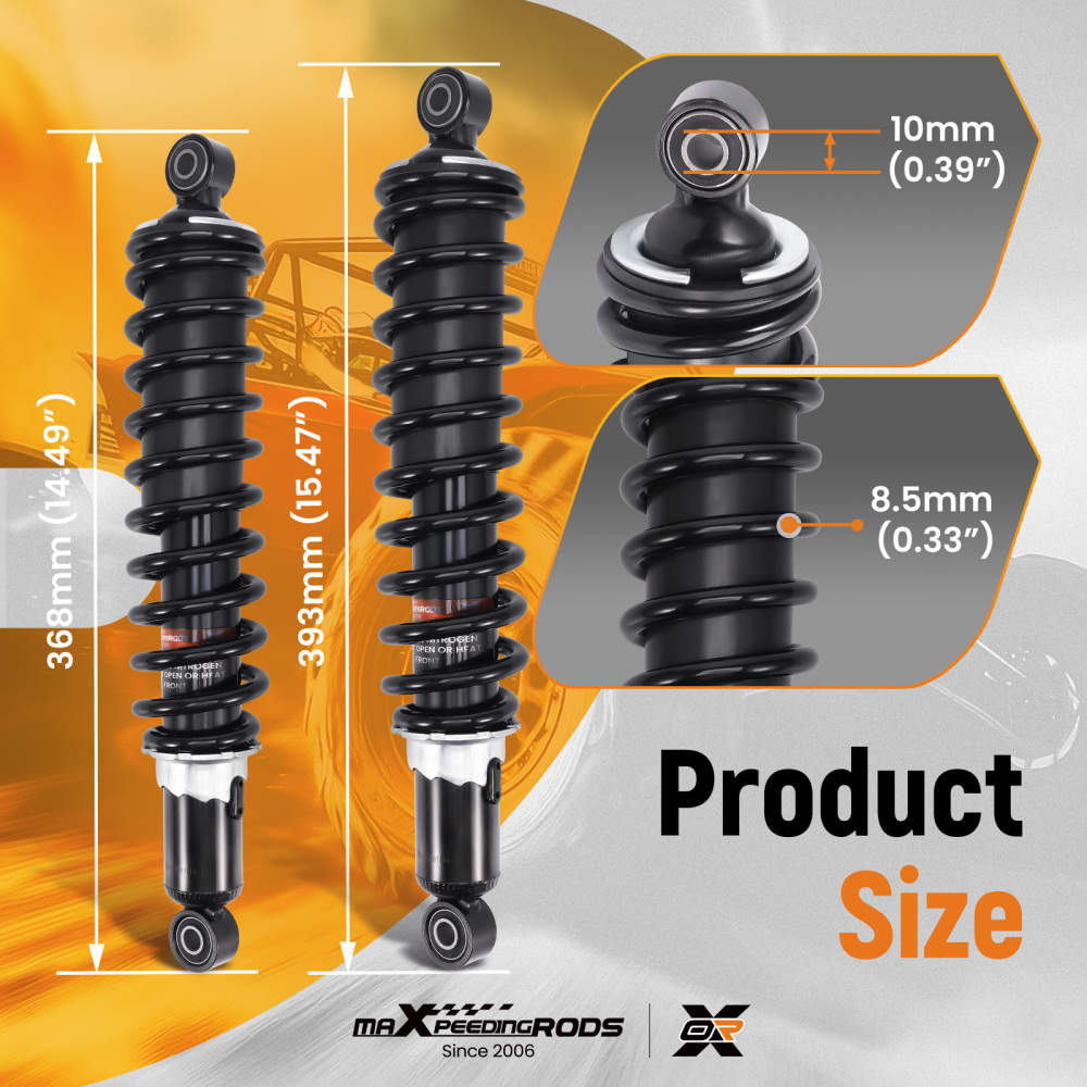Full Set of Gas Shocks compatible for Honda Foreman 450 1998-2001 4x4 S/ES TRX450S