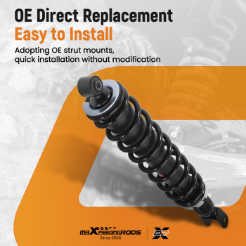 Rear Shock Strut Absorber Kit compatible for Honda Rancher 420 TRX420FA TRX420FE 2014-2023