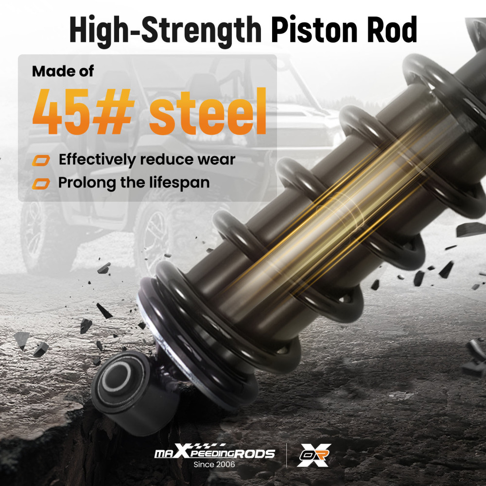 Rear Shock Strut Absorber Kit compatible for Honda Rancher 420 TRX420FA TRX420FE 2014-2023