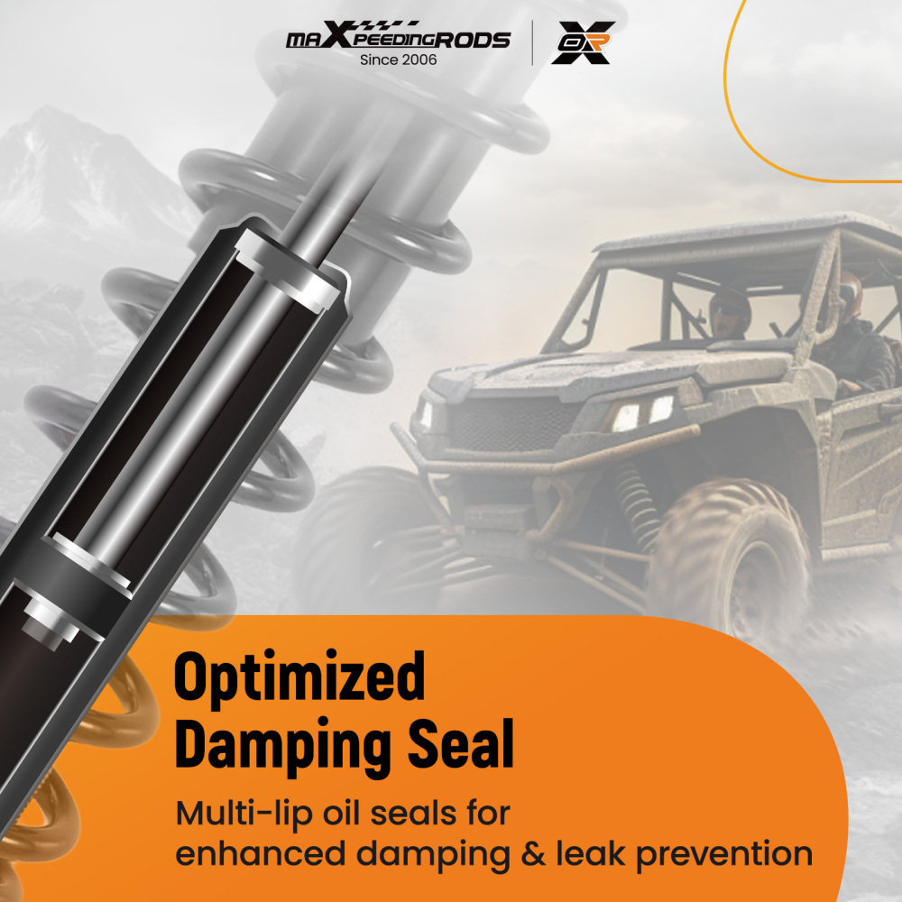 Rear Shock Strut Absorber Kit compatible for Honda Rancher 420 TRX420FA TRX420FE 2014-2023