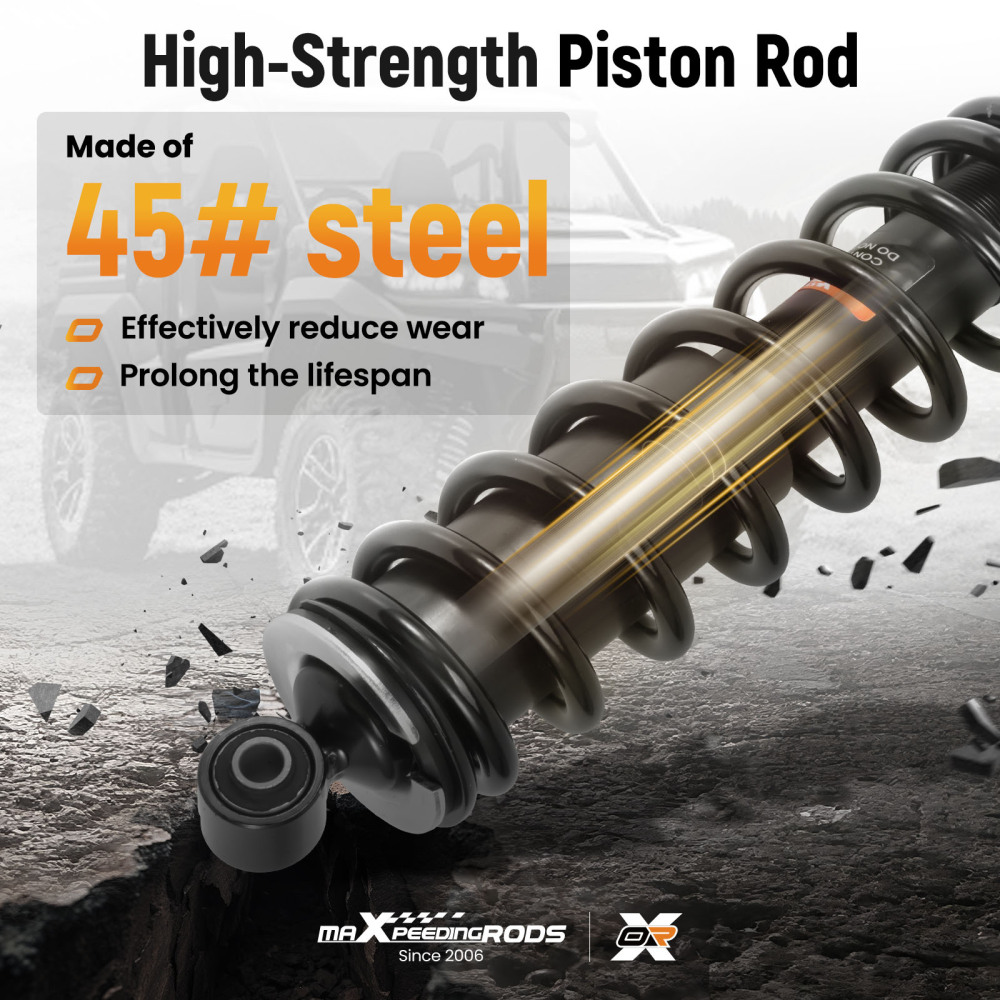 Rear Gas Shock Strut Absorber compatible for Kawasaki Brute Force 650 KVF650 2006-2013