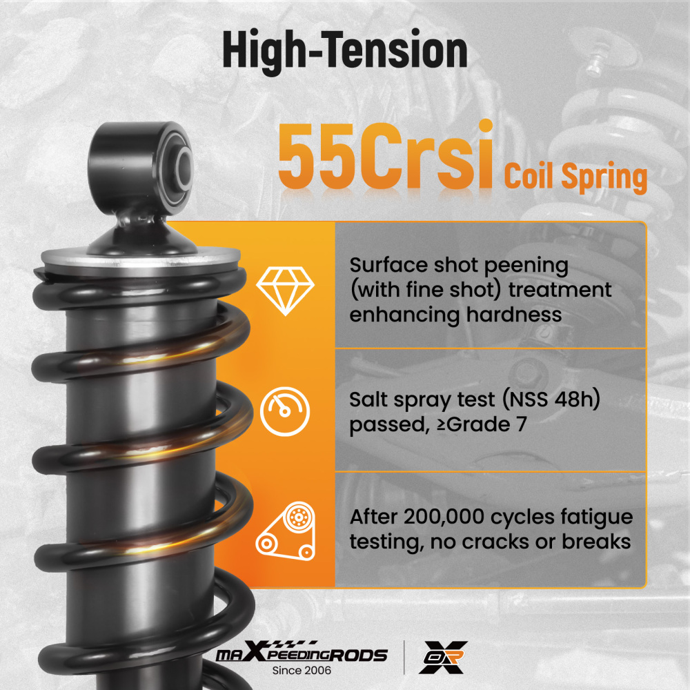 Rear Gas Shock Strut Absorber compatible for Kawasaki Brute Force 650 KVF650 2006-2013