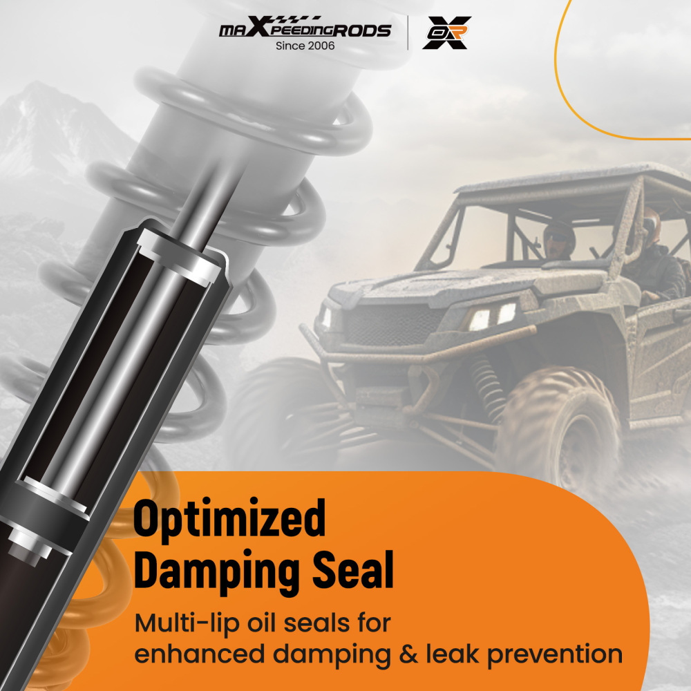 Rear Gas Shock Strut Absorber compatible for Kawasaki Brute Force 650 KVF650 2006-2013