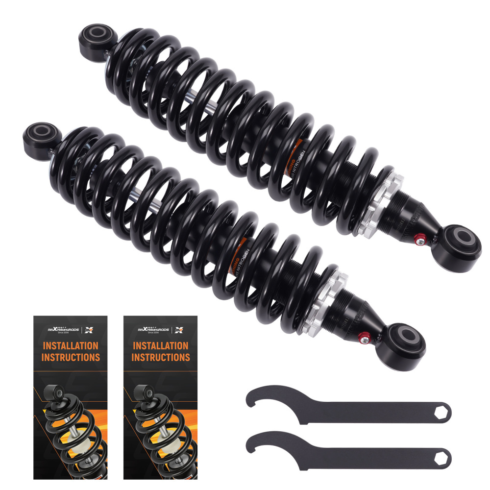 2x Rear Shocks Strut Absorber Kit compatible for Kawasaki Mule PRODX PRODXT 2016-2023