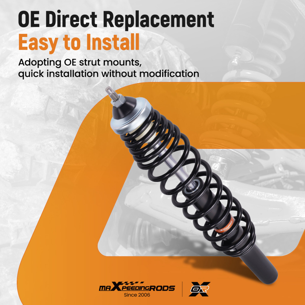 2pcs Front Shocks Strut Absorber Kit compatible for Polaris Ace 570 900 2016-2017