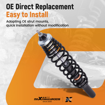 2pcs Front Shocks Strut Absorber Kit compatible for Polaris Ace 570 900 2016-2017