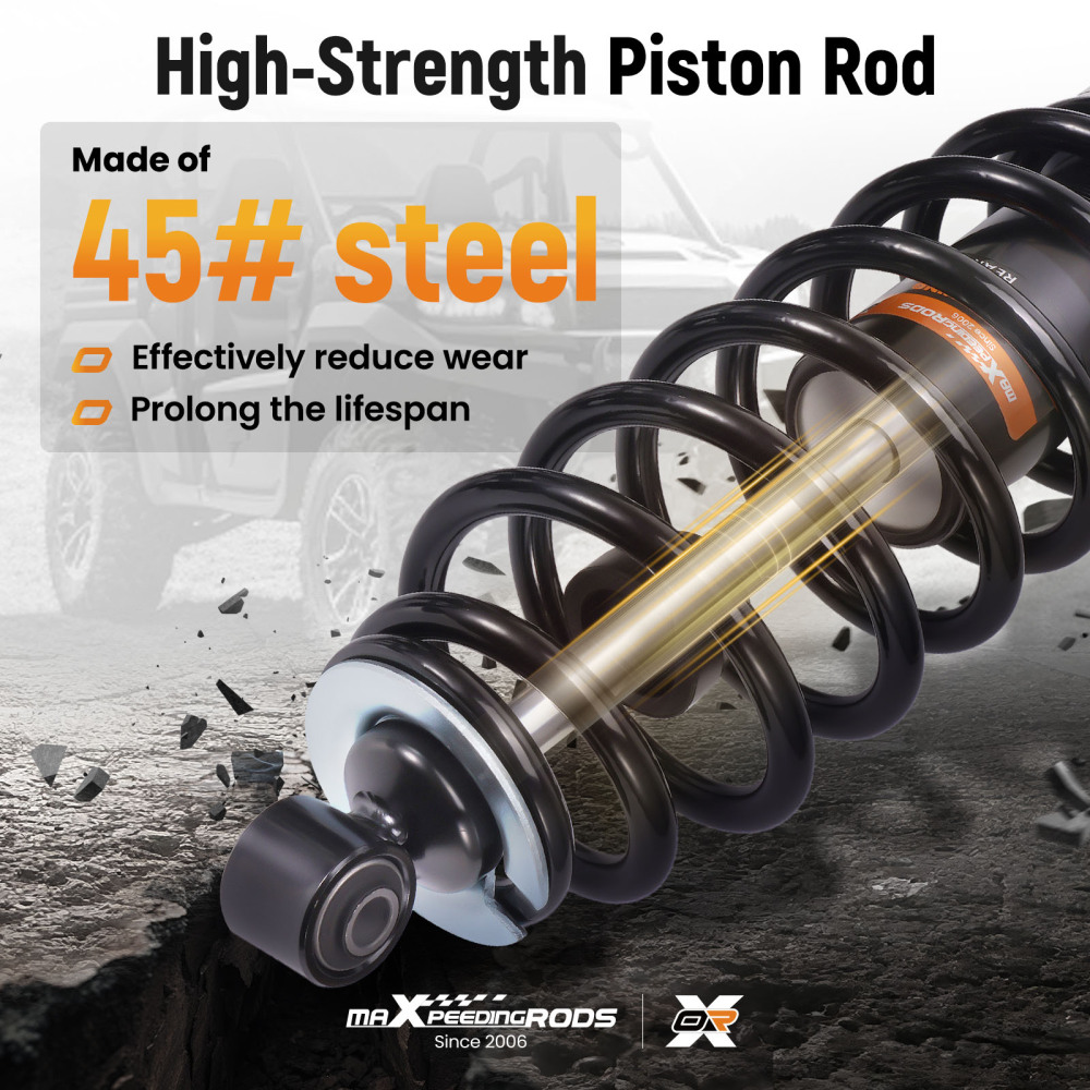 Rear Left/Right Shock Absorber compatible for Polaris Sportsman 450 4x4 16-24