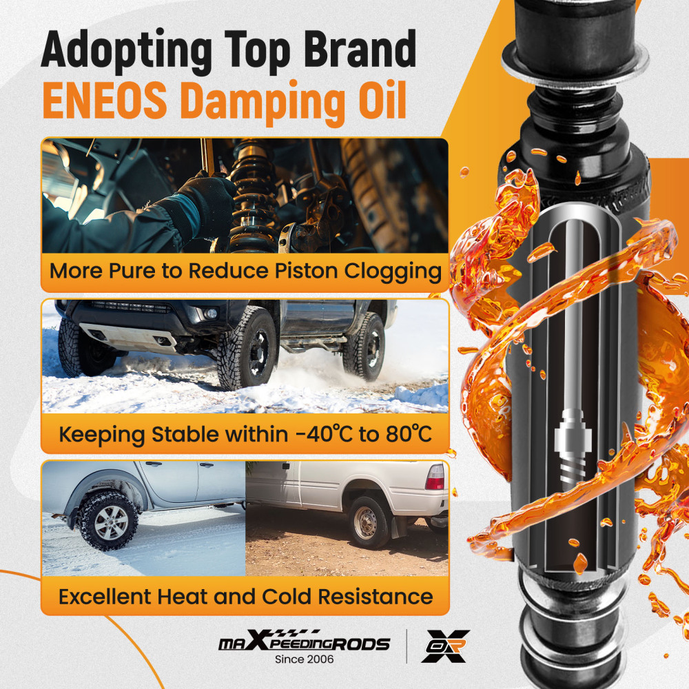 Front Rear Shocks Set For Club Car compatible for DS Gas Electric compatible for Golf Cart 1014236