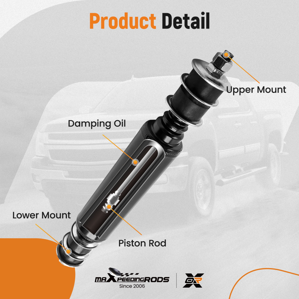 Front Rear Shocks Set For Club Car compatible for DS Gas Electric compatible for Golf Cart 1014236