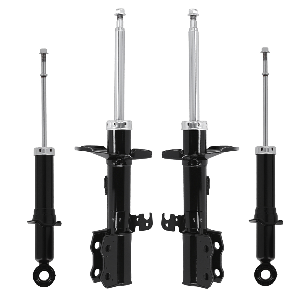 4 Front Rear Shocks Struts Assembly 2003-2008 compatible for Toyota Corolla 1.8L Suspension