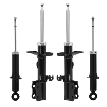 4 Front Rear Shocks Struts Assembly 2003-2008 compatible for Toyota Corolla 1.8L Suspension