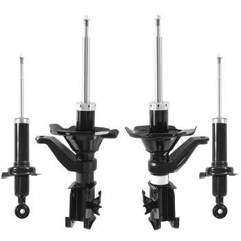 Front Rear LH RH Suspension Shock Strut compatible for Acura EL 2001-2003 331009341311