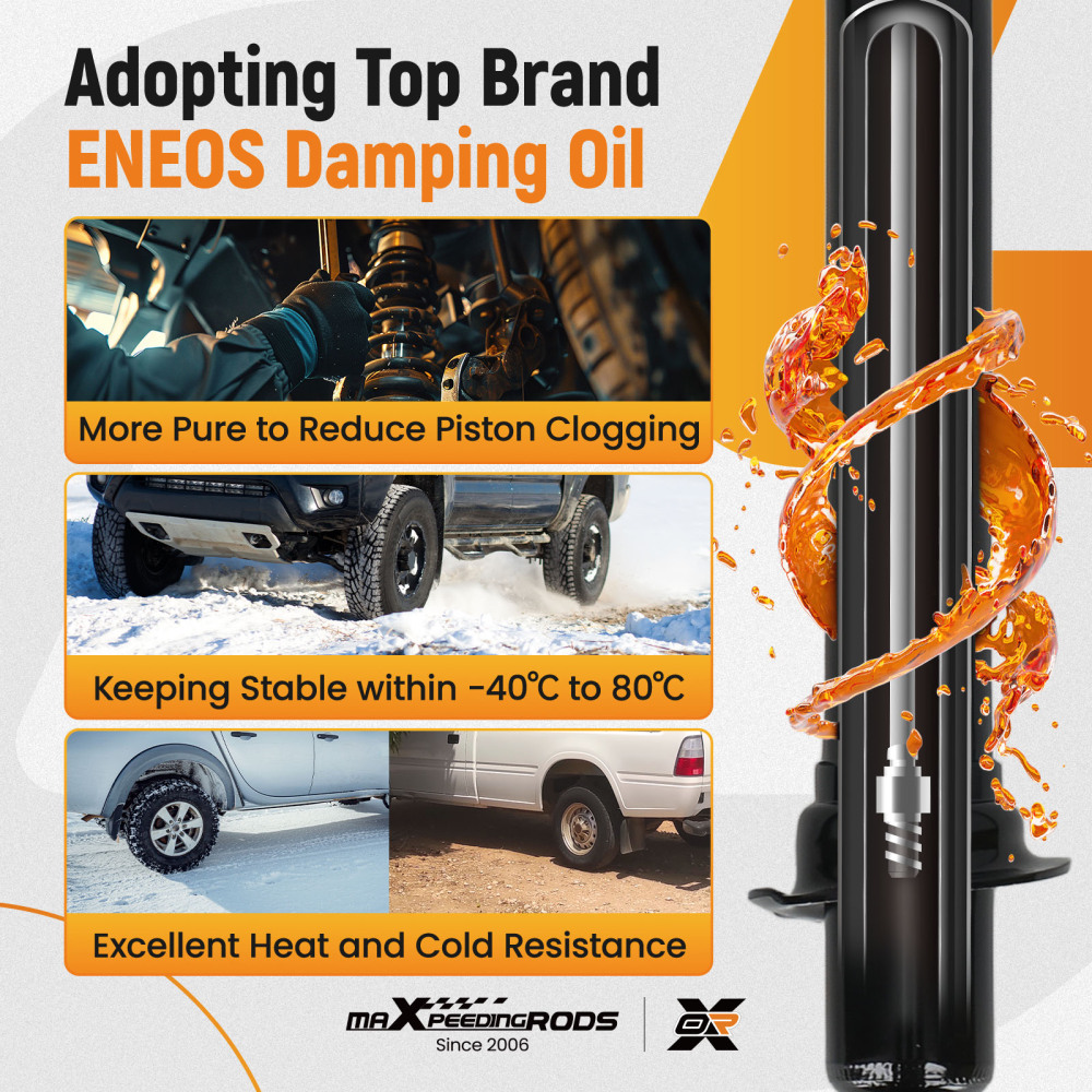 Rear Shock Absorbers compatible for MAZDA MX-5 III (NC) 1.8 2005-2014 Shocks Shockers Pair