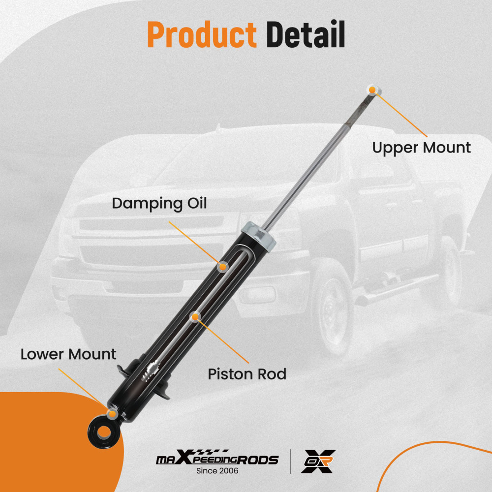 Rear Shock Absorbers compatible for MAZDA MX-5 III (NC) 1.8 2005-2014 Shocks Shockers Pair