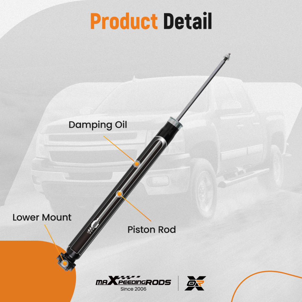 Pair Rear Struts Shocks Set LeftRight compatible for MAZDA 3 2004-2009 5 2006-2015