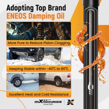 1 Pair Rear Shock Absorbers Assembly compatible for Chevrolet Compatible for Pontiac Compatible for Saturn 5779