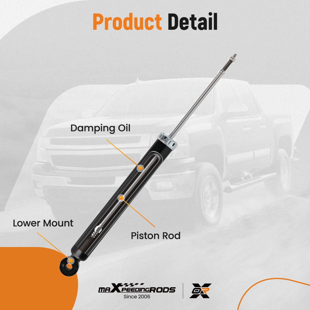 Pair Rear Struts Shocks Set LeftRight compatible for Hyundai Sonata 2006-2010 2.4L 3.3L