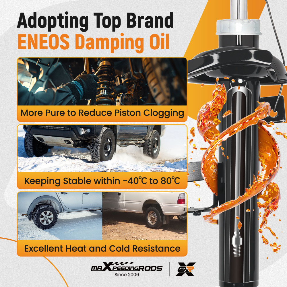 Front Suspension Shock Absorbers For Grand C-max 2010-2019 2.0 TDCi 1.6 Ti