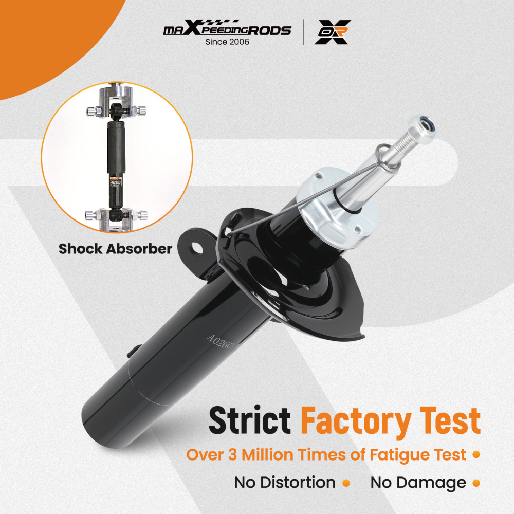 2x Shock Absorbers Front compatible for Jaguar X-Type I X400 2001-2009 334690 742025SP