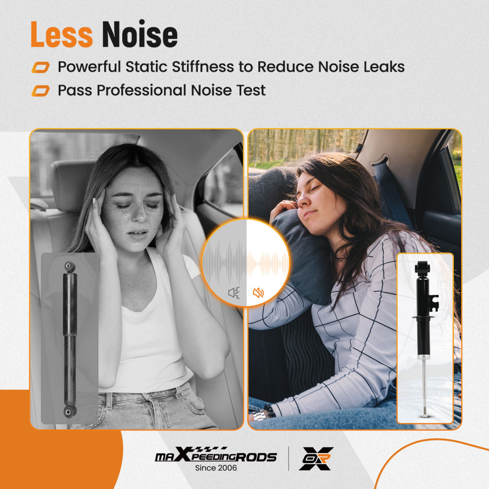 Rear Left Right Shock Absorbers compatible for Mini Mini 2001-2008 (R50, R53, R52) 2007 06