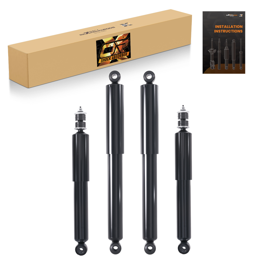 Front Rear Shocks Struts Absorbers Set compatible for Nissan Frontier Pickup D21 Frontier