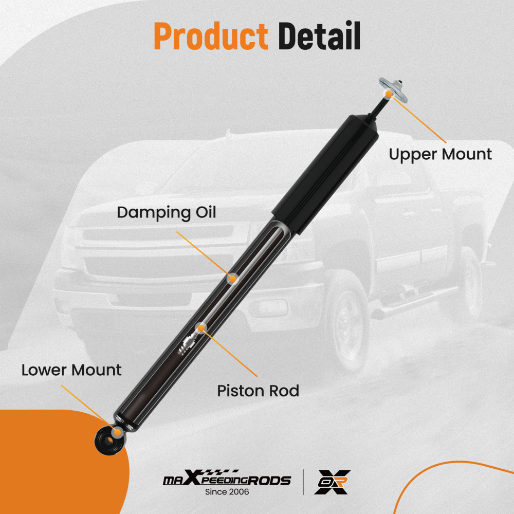 Pair Rear Struts Shocks Set LeftRight compatible for DODGE CHARGER 2006-2023 AWDRWD