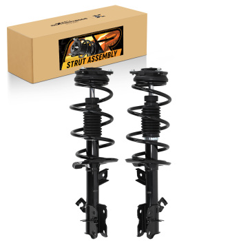 2pcs Front Left + Right Strut Spring compatible for Nissan Rogue compatible for FWD 2008-2012 172608