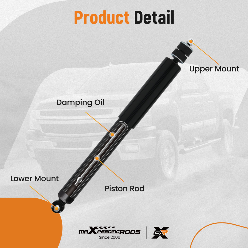 Pair Rear Struts Shocks Set LeftRight compatible for Ford Mustang 2005-2014 5.0L 5.4L