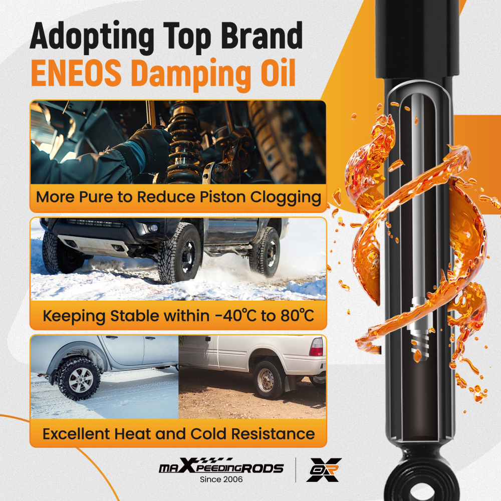 Rear Pair Shock Absorbers compatible for Saab 9-3 Petrol Saloon 1.8 2.0 2004-2015