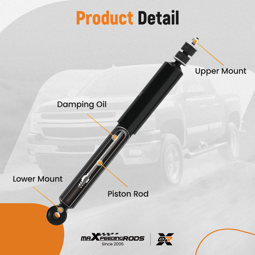 Rear Pair Shock Absorbers compatible for Saab 9-3 Petrol Saloon 1.8 2.0 2004-2015