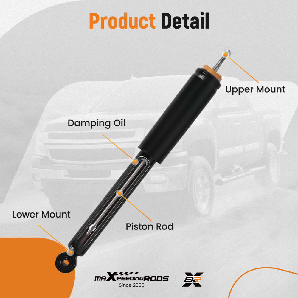 2X Rear Shock Absorbers Shockers Shocks compatible for Vauxhall Insignia 08-2017 13219187