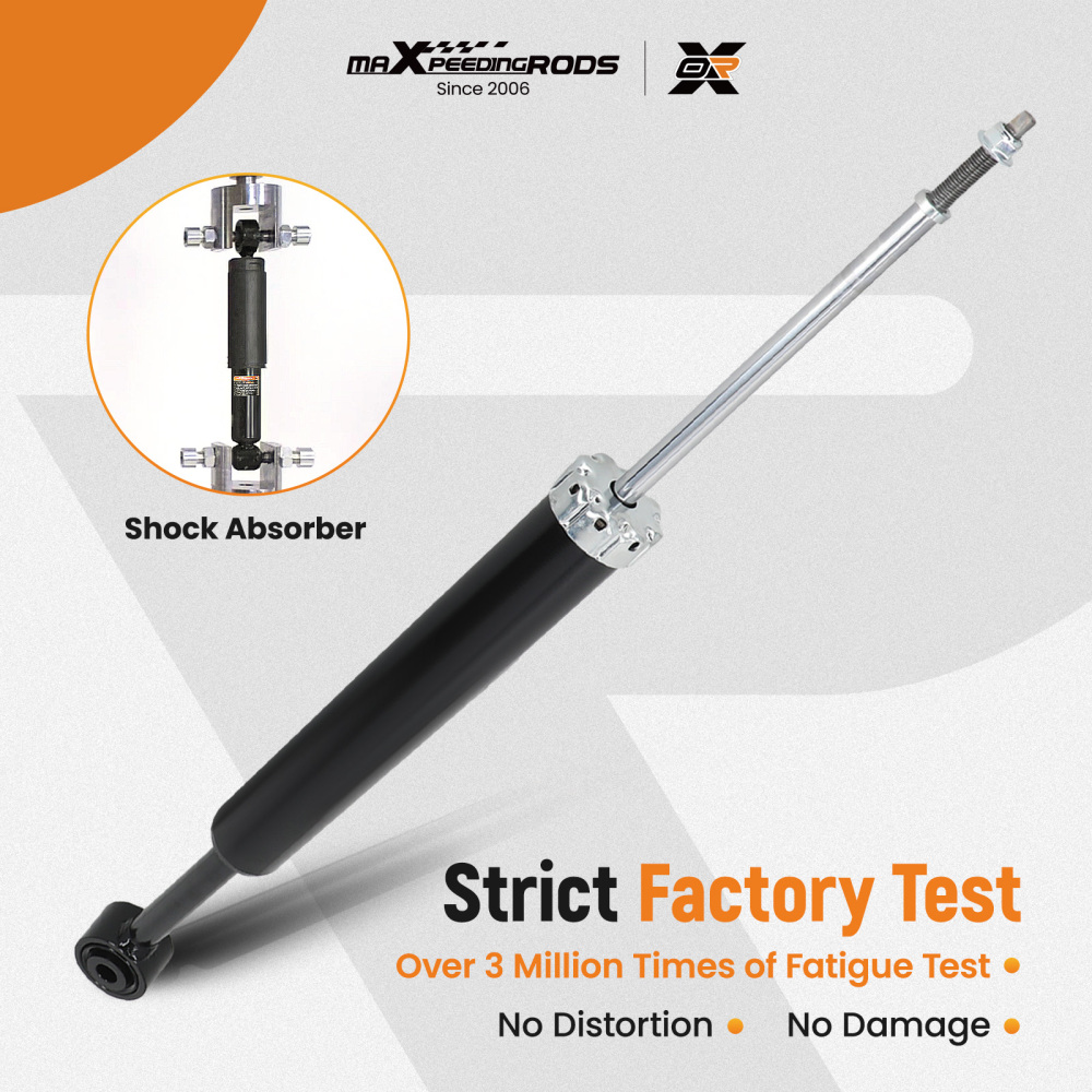 2x Rear Shock Absorber Assembly Left Right compatible for Jeep Cherokee 2014-2018