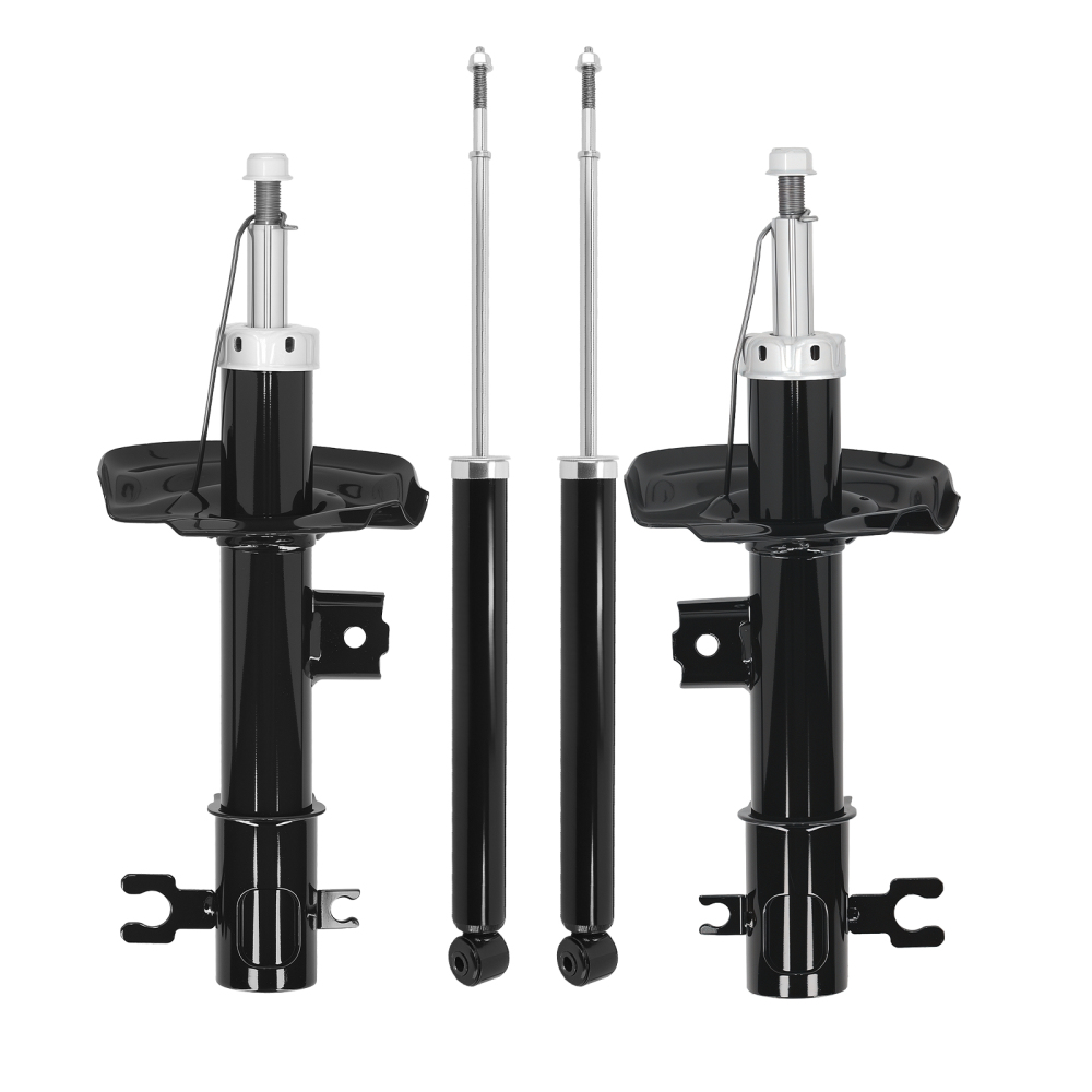 Front Rear Shocks Struts Absorber For 2013 2014 2015 compatible for Chevrolet Spark Left Right