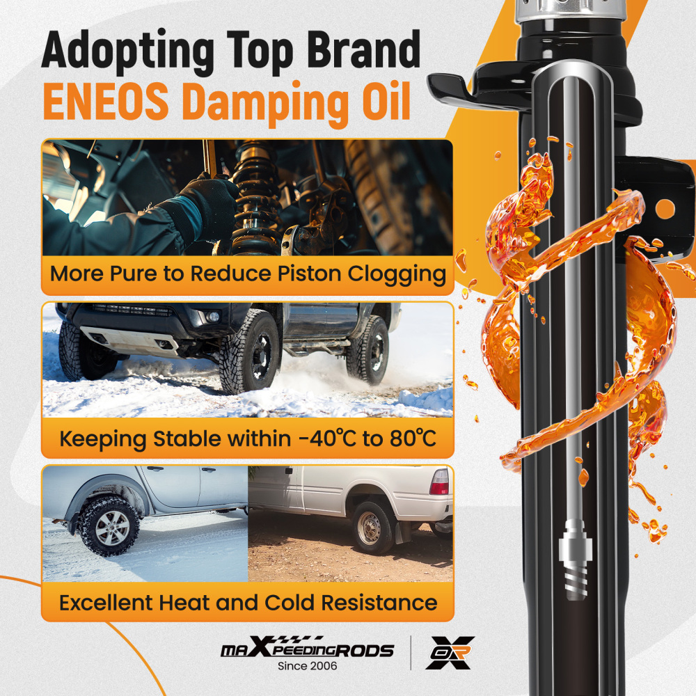 Front Shock Absorbers Shocks compatible for BMW 2 SERIES Coupe F22, F87 218 d 2015-2020