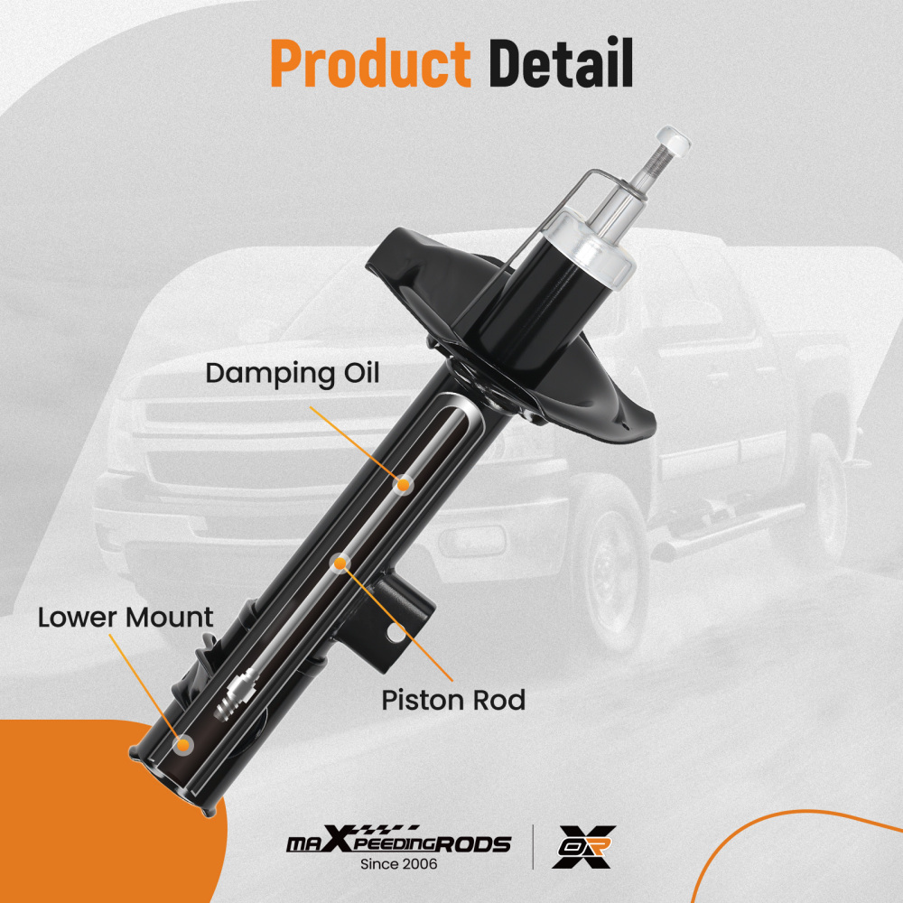 Front SHOCK ABSORBERS SHOCKS compatible for Nissan X-Trail 2001-2007 (T30) 2.0 2.2 2.5